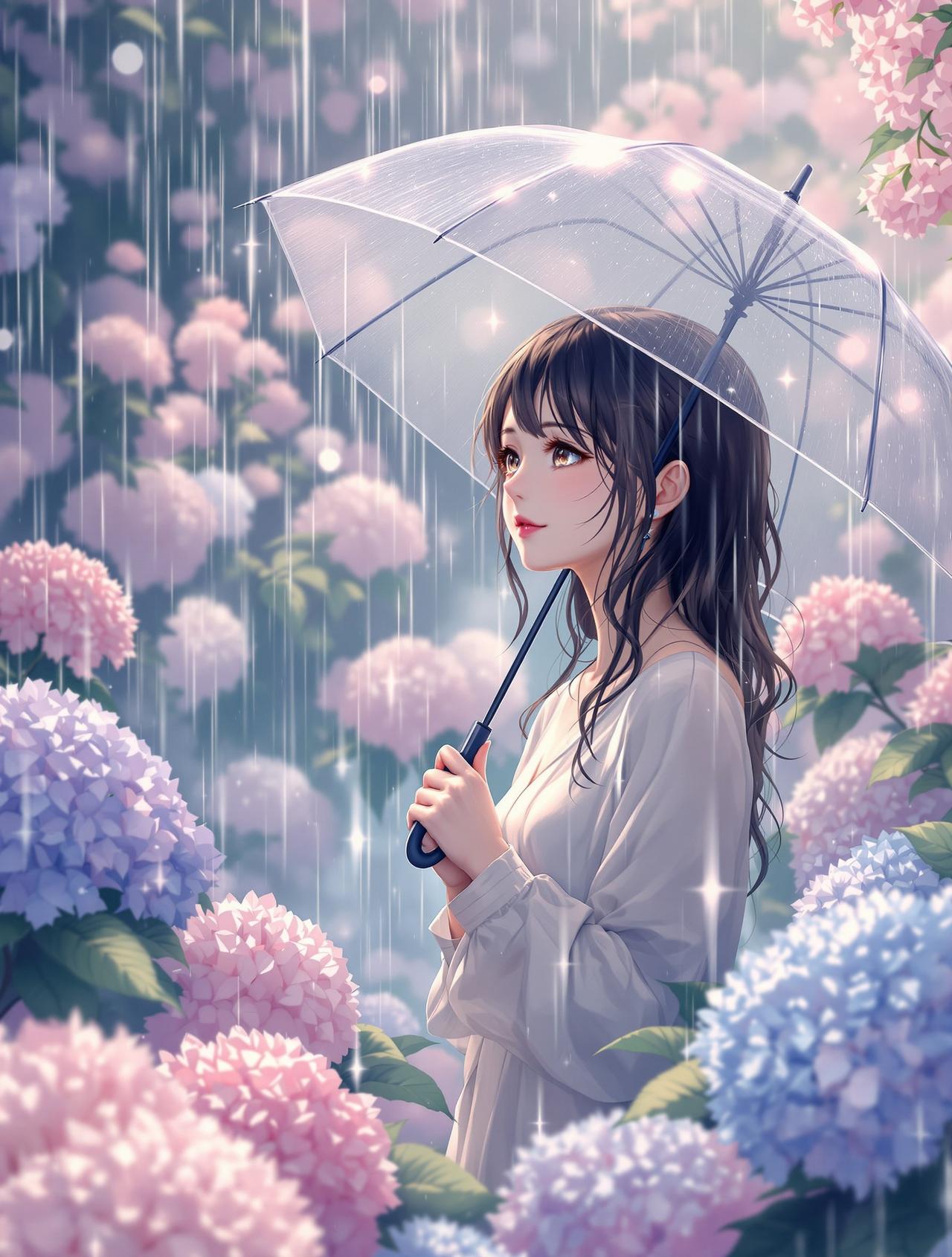花与雨的旋律